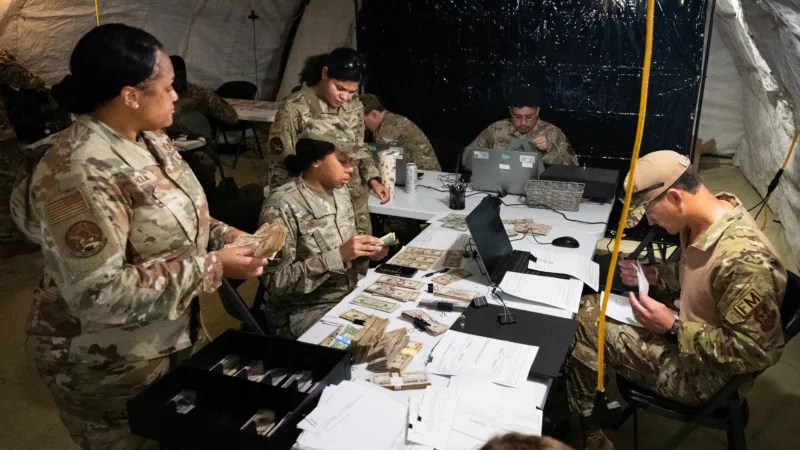 Minot AFB finance airmen test wartime skills